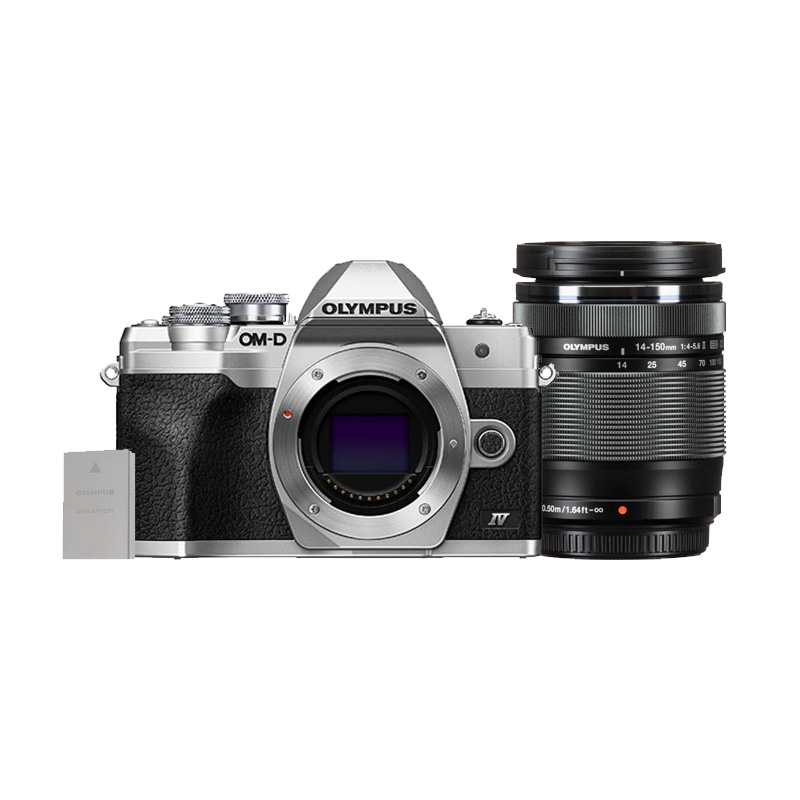 Olympus OM-D E-M10 mark IV silber + ED 14-150mm II Special Edition